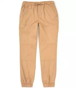 Однотонные джоггеры без застежек Scene&Heard для больших мальчиков 8–20, бежевый