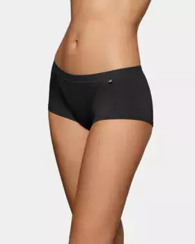 Однотонные хипстерские брюки-кюлоты с плоскими швами Impetus, черный