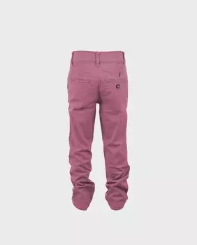 Однотонные хлопковые брюки чинос для мальчика La Ormiga, розовый