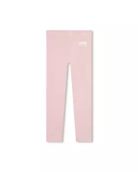 Однотонные леггинсы для девочек с логотипом Kenzo Kids, розовый