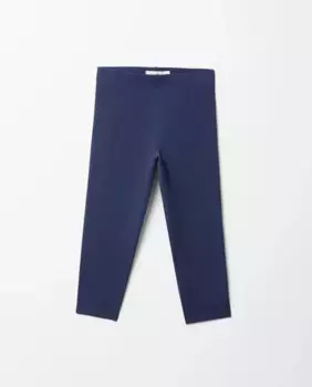 Однотонные леггинсы Sfera, темно-синий