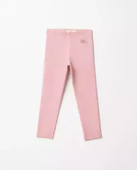 Однотонные махровые леггинсы Sfera, розовый