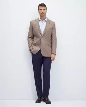 Однотонные мужские брюки Emidio Tucci, синий