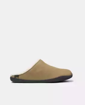 Однотонные мужские домашние тапочки Peu Cami Camper, коричневый