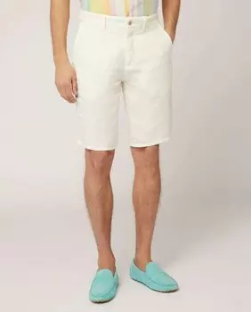 Однотонные мужские шорты-бермуды натурального Harmont&Blaine, бежевый