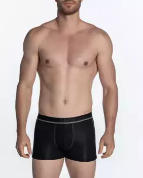 Однотонные мужские трикотажные боксеры Punto Blanco, черный