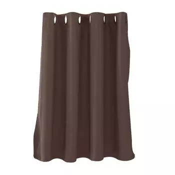 Однотонные оконные шторы для гостиной, кухни, блокирующие свет, шторы для домашнего декора, небесно-голубые, размеры: 132 x 46 см Stuttg, светло-коричневый