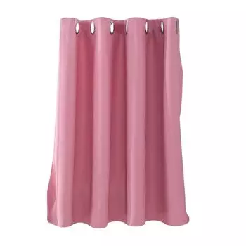 Однотонные оконные шторы для гостиной, кухни, блокирующие свет, шторы для домашнего декора, бежевые, размеры: 132 x 46 см Stuttg, розовый