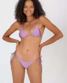 Однотонные плавки бикини с бантиком Ro de Sol, фиолетовый