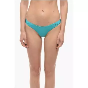 Однотонные плавки бикини с серебряным логотипом Karl Lagerfeld, Light Blue