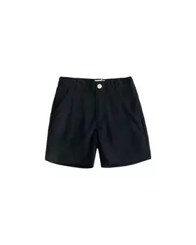 Однотонные шорты-бермуды для мальчика с регулируемой талией Dadati, черный