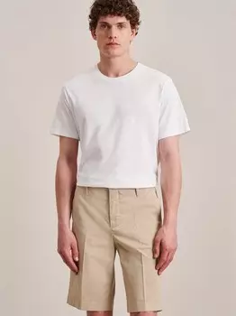 Однотонные шорты чинос Seidensticker, коричневый