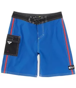 Однотонные шорты для досок Quiksilver Big Boys 8–20 Saturn, синий