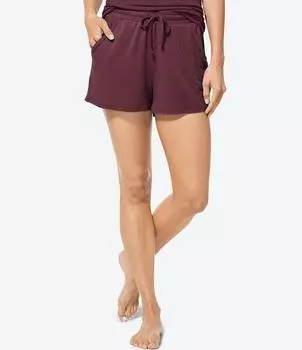 Однотонные шорты для отдыха Tommy John, красный