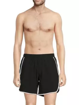 Однотонные шорты для плавания Bonobos, цвет Jet Black