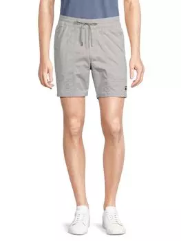 Однотонные шорты на шнурке Hurley, цвет Light Grey