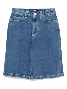 Однотонные шорты Sunnei, синий