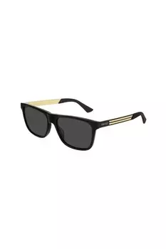Однотонные солнцезащитные очки Gucci, желтый