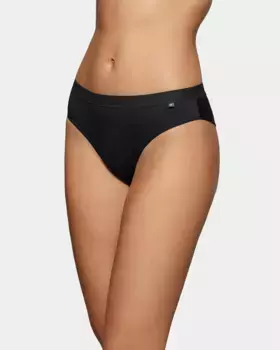 Однотонные стринги с перфорированной талией Impetus, черный