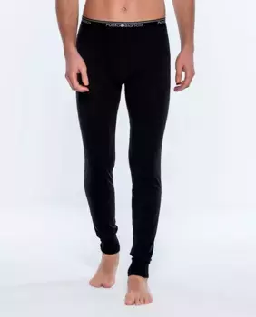Однотонные термомужские леггинсы Punto Blanco, черный