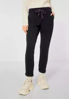 Однотонные тканевые брюки STREET ONE, синий