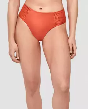 Однотонные высокие плавки бикини Gisela, оранжевый