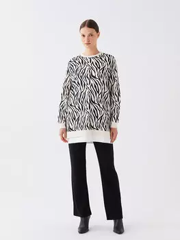 Однотонные женские спортивные штаны интерлок с эластичной резинкой на талии LCW Modest