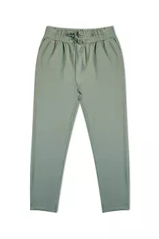 Однотонные женские спортивные штаны Jogger с эластичной резинкой на талии HNX, зеленый