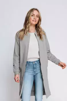 Однотонный бомбер Zhrill, зеленый