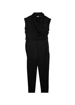 Однотонный черный женский комбинезон Pierre Cardin