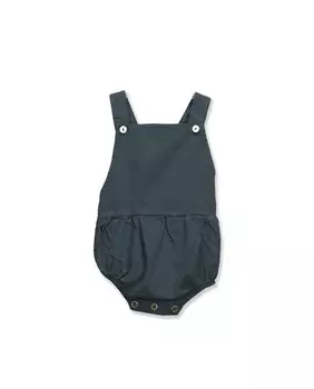 Однотонный детский комбинезон на бретелях BABID, темно-синий