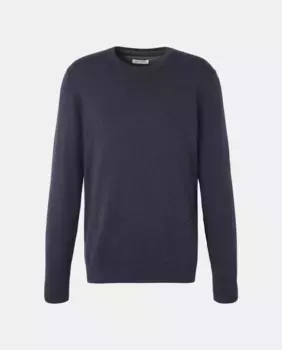 Однотонный джемпер для мужчин Easy Wear, темно-синий