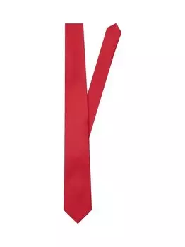 Однотонный галстук Seidensticker, красный