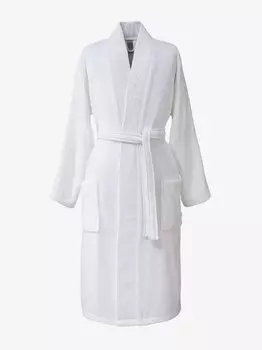 Однотонный халат Hugo Boss Home, белый