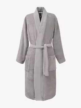 Однотонный халат Hugo Boss Home, серый