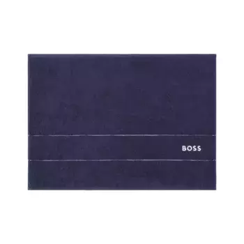 Однотонный хлопковый коврик для ванной Hugo Boss 22, военно-морской