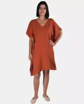 Однотонный кафтан Kbas, оранжевый