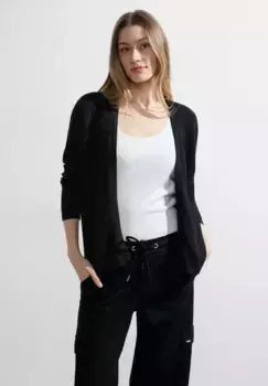 Однотонный кардиган Cecil, черный