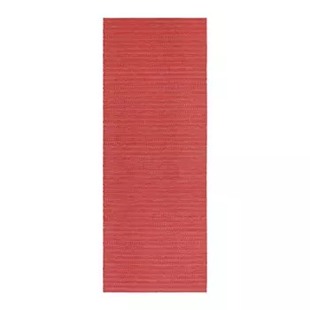 Однотонный ковер ПВХ - Momo Lisola, красный, 60х300см