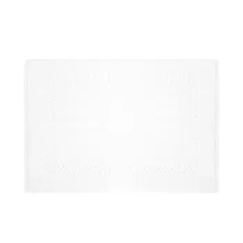 Однотонный коврик для ванной Thermae из чистого хлопка Coincasa, белый