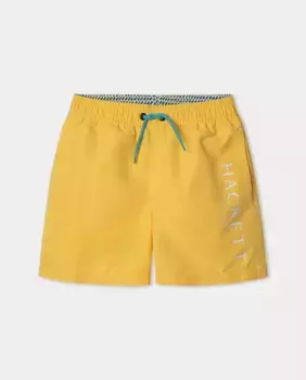 Однотонный купальник для мальчика Hackett, желтый
