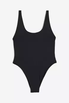 Однотонный купальник Speedo, серый
