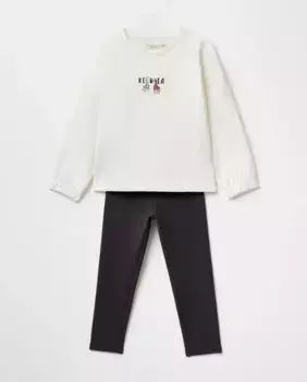 Однотонный махровый комплект Sfera, белый