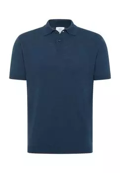 Однотонный мужской вязаный свитер ETERNA, деним