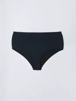 Однотонный низ бикини LCW DREAM, новый черный