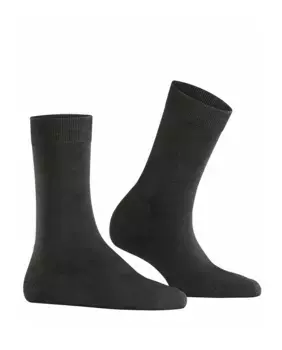 Однотонный носок из шерсти и лиоцелла Falke, серый