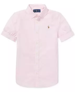 Рубашка с короткими рукавами Polo Ralph Lauren, розовый