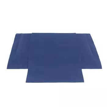 Однотонный пододеяльник Zefiro из перкаля Coincasa, синий