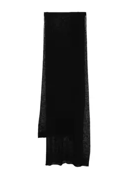Однотонный шарф Faliero Sarti, черный