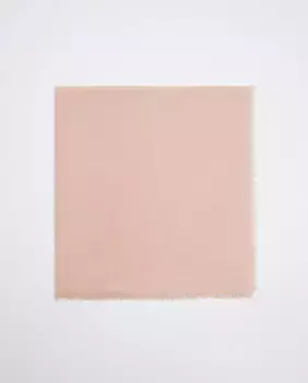 Однотонный шарф с прострочкой Parfois, розовый